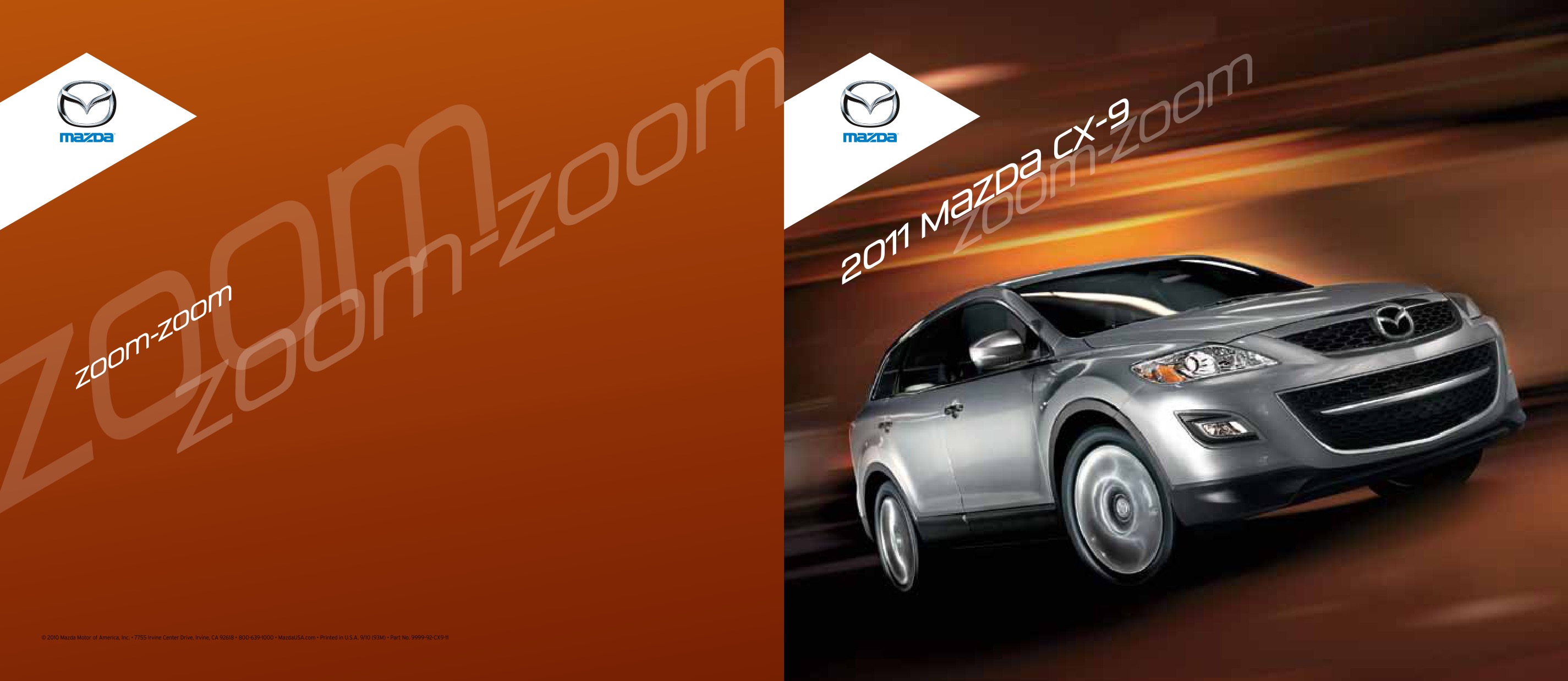 2011 Mazda CX-9 Brochure